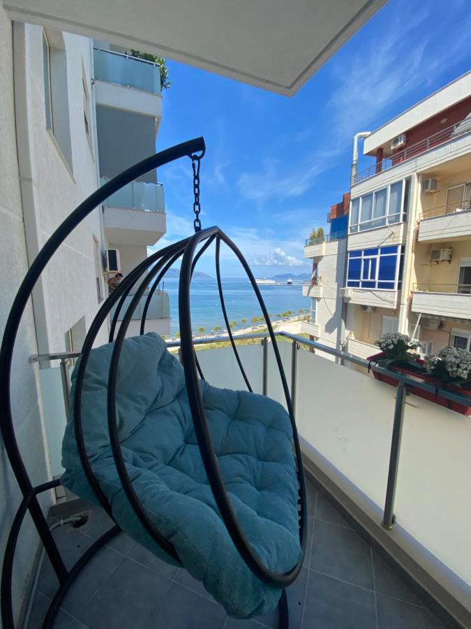 דירות Luxury Seaview Vlora Flat Free Parking מראה חיצוני תמונה