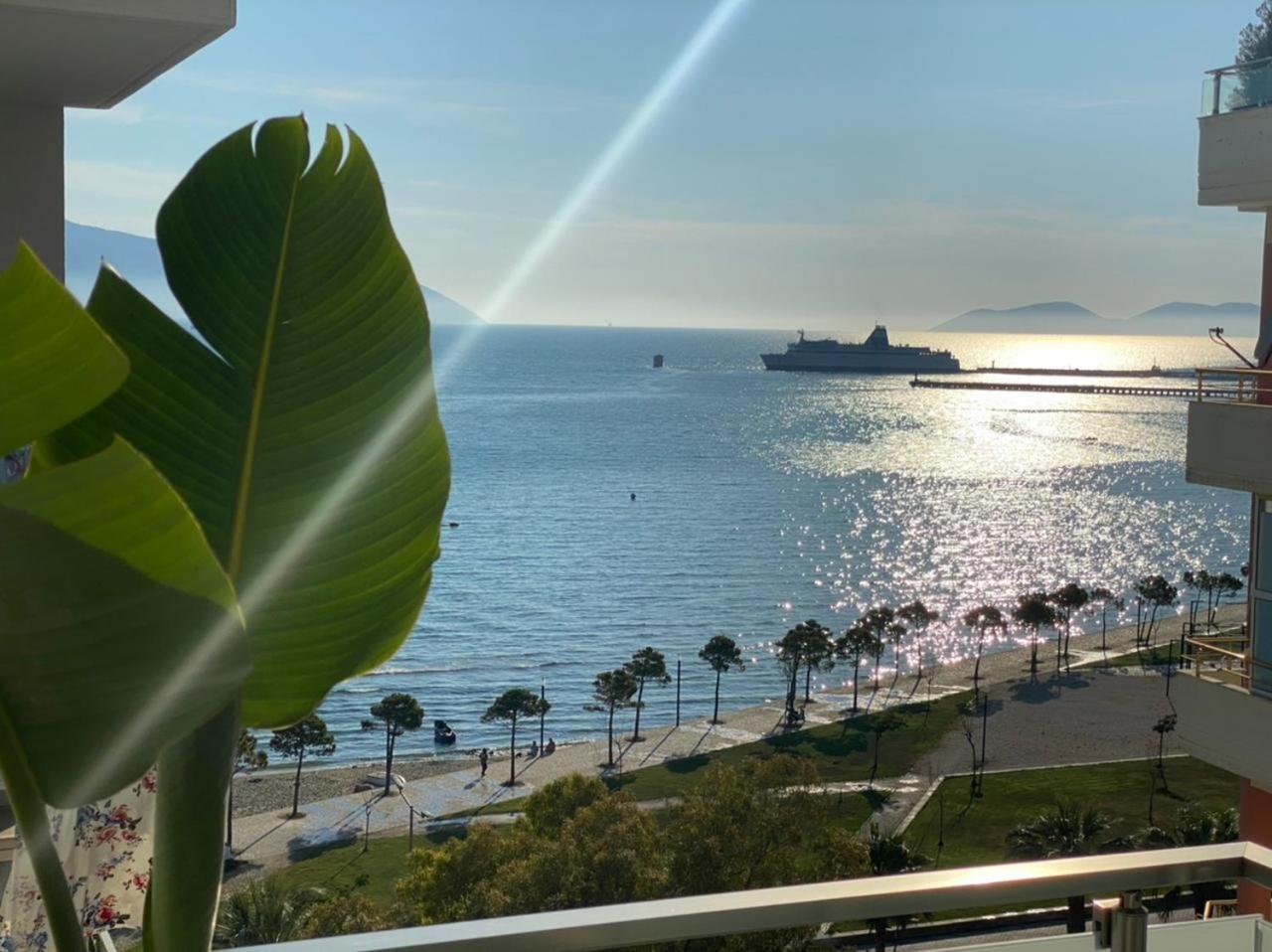 דירות Luxury Seaview Vlora Flat Free Parking חדר תמונה