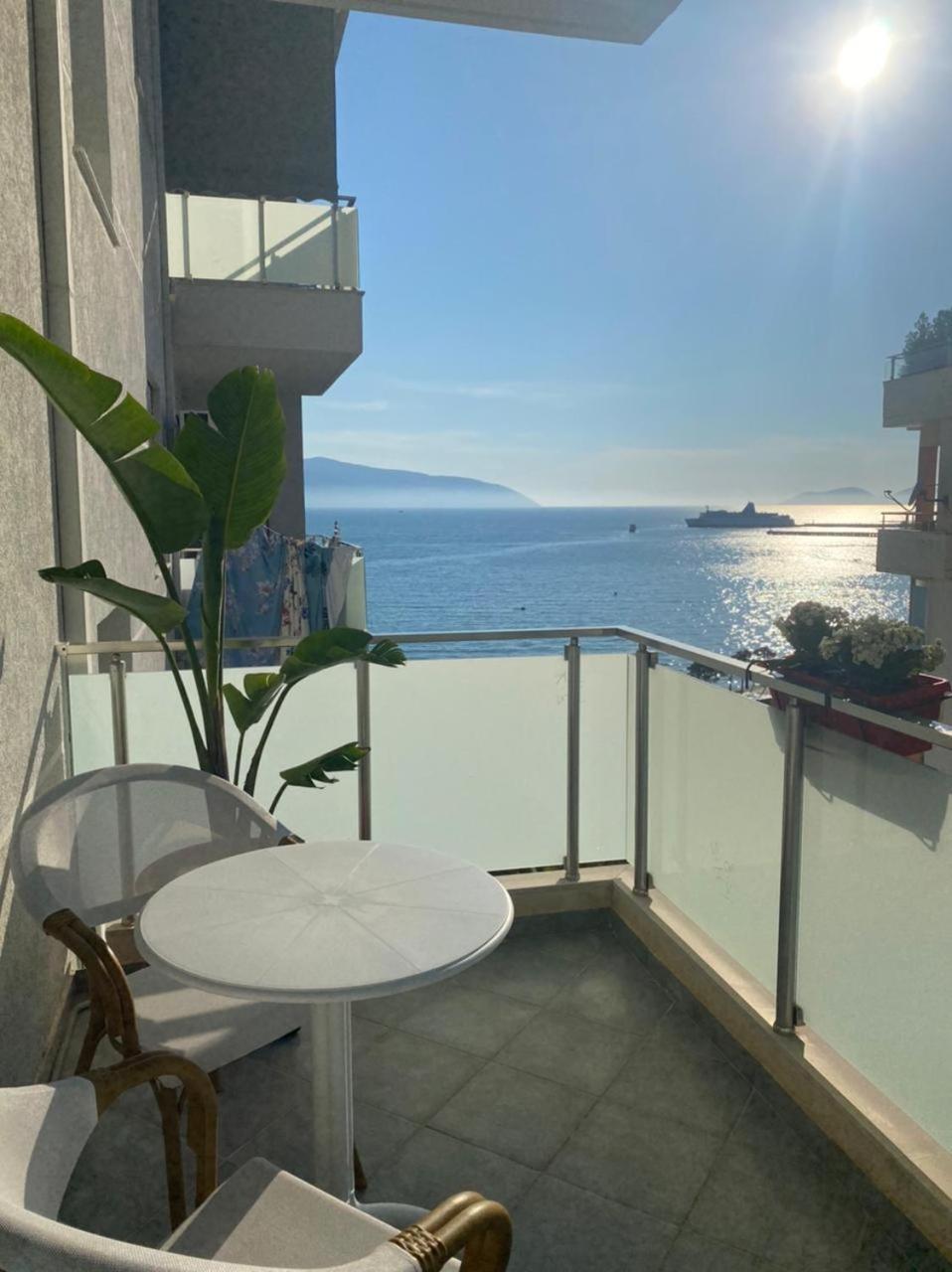 דירות Luxury Seaview Vlora Flat Free Parking חדר תמונה